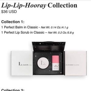 Perfect lip balm with lip scrub